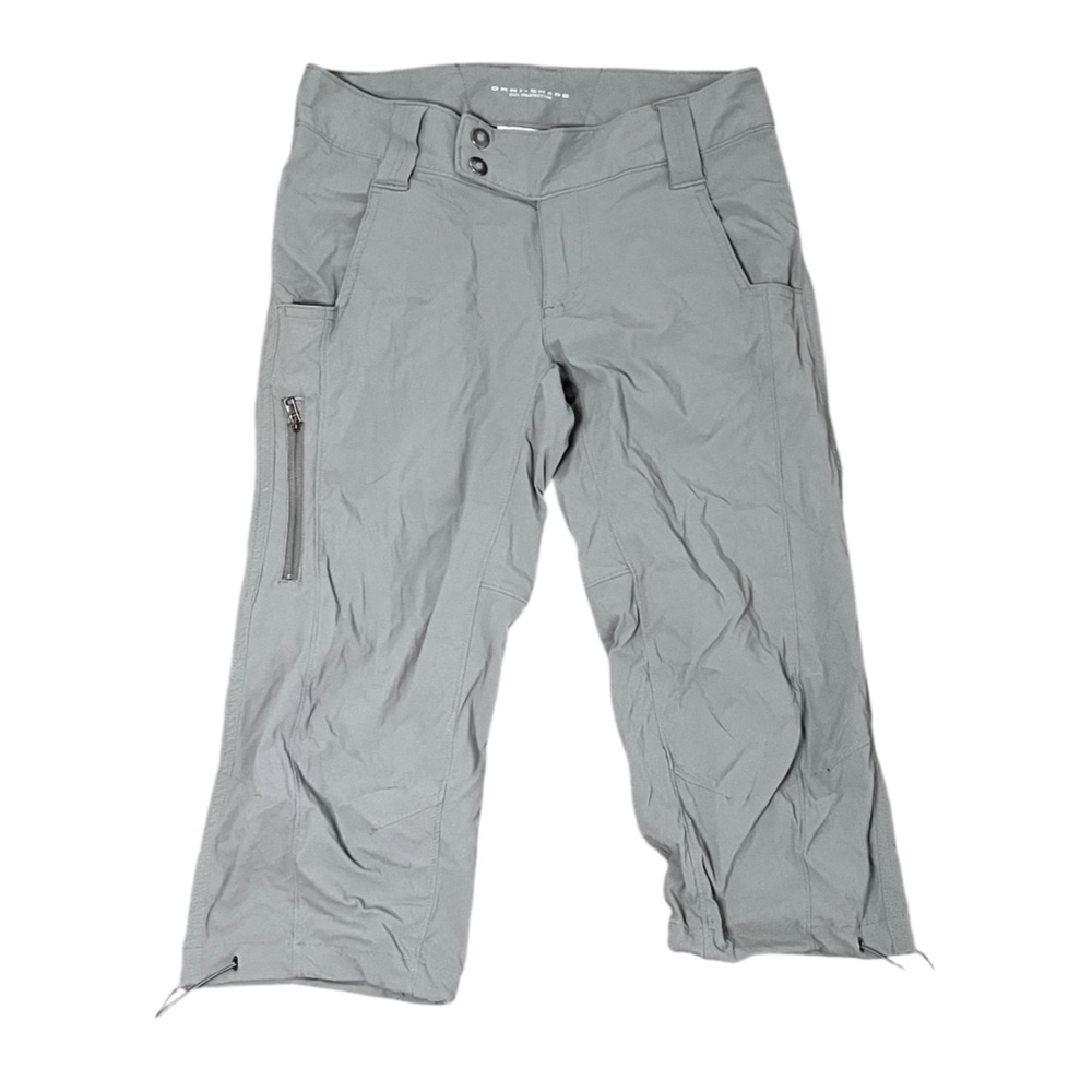 Columbia Relaxed Fit Capri Pants Zip Pocket Omni-Shade Sage 2